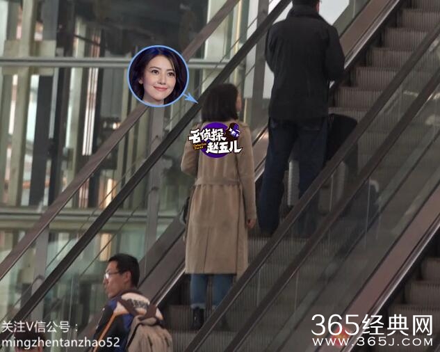 高圆圆美丽人妻范儿现身机场 矫健快跑亲证没怀孕