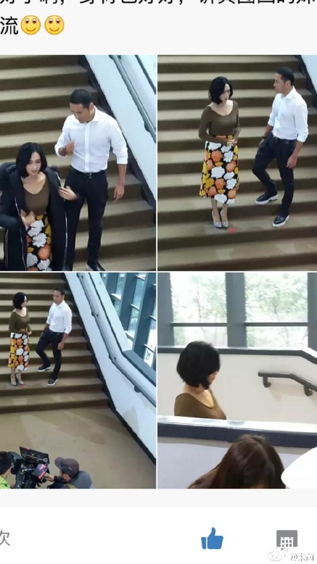 朱茵重庆校园内拍电影爆照，网友：朱茵之后，再无紫霞仙子