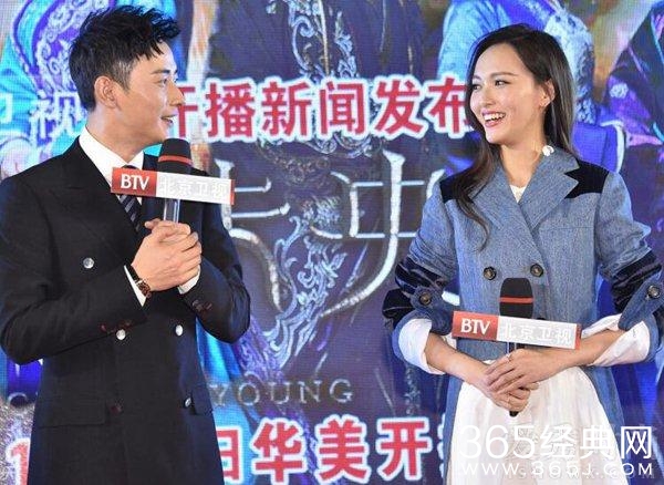 《锦绣未央》戏里唐嫣罗晋甜蜜恩爱，戏外疑似绯闻女友遭尴尬？