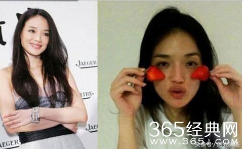 女星卸妆后恐怖的要命，只有赵丽颖，郑爽能看！