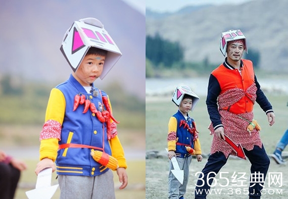 爸爸去哪儿4沙溢凹造型太猛误伤安吉视频曝光