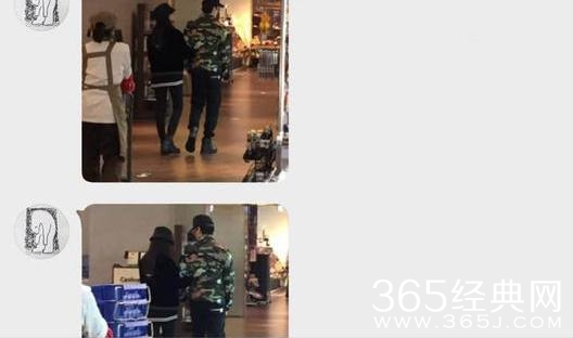 冯绍峰林允挽手逛超市 不时低语姿态亲密