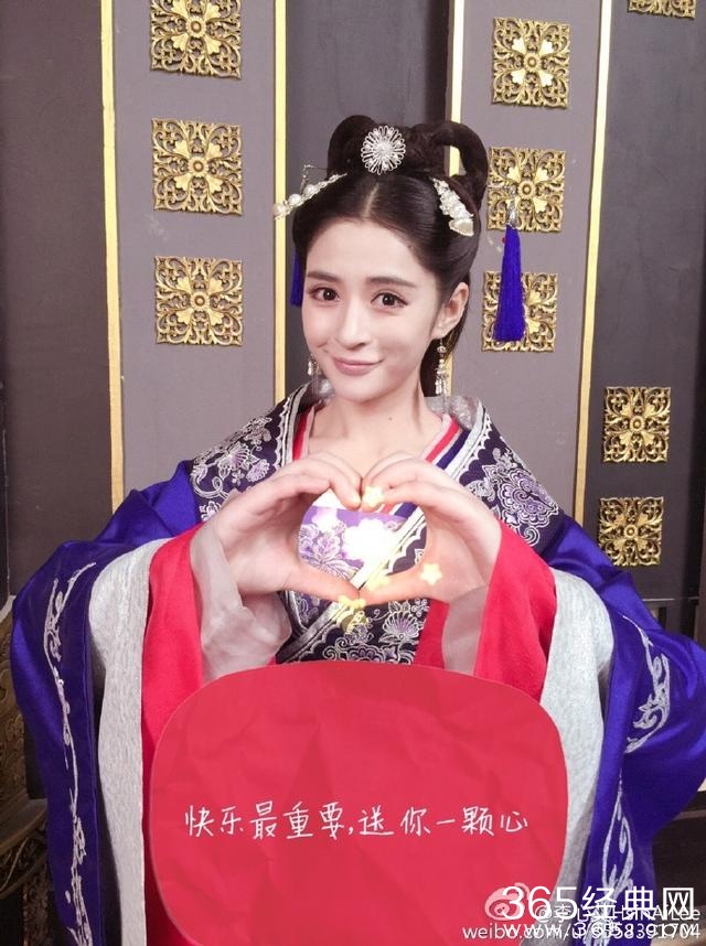 《锦绣未央》第一美女被疑整容，她只晒了这张照片