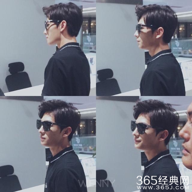 明星过安检的样子~据说鹿晗杨洋张艺兴最有礼貌了！