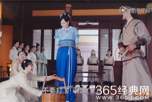 锦绣未央穿帮镜头让人笑岔气