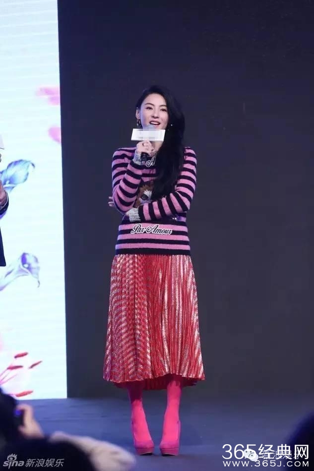 张柏芝状态变好不少，但却越来越瘦！开始怀念她的婴儿肥时期了