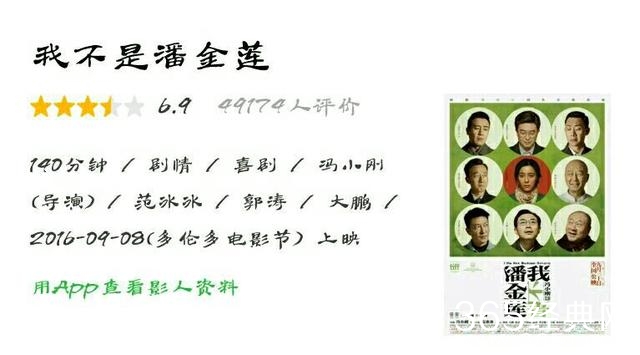 《我不是潘金莲》票房飙升，评分不高，冯导怒骂称：一群傻帽