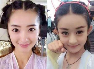 刘亦菲、唐嫣都有山寨版，就属一群高仿的杨幂最难分辨