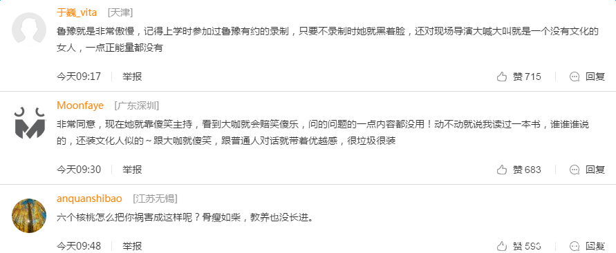 清华教授批鲁豫没文化是怎么回事 网友们什么反应