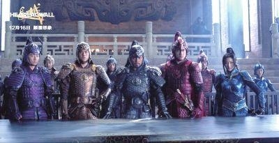 《长城》争议中票房夺冠 或成张艺谋最卖座电影
