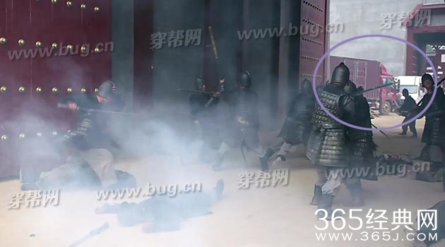 电视剧武神赵子龙竟然发现了穿帮镜头