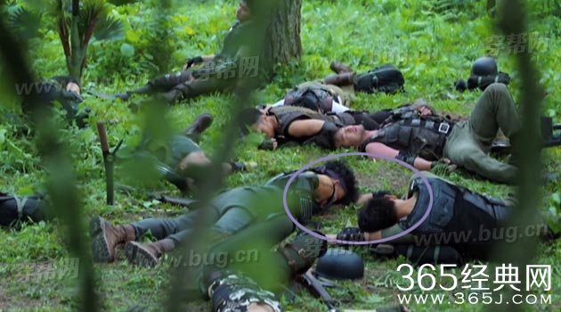 孙艺洲怒江之战居然发现了穿帮镜头