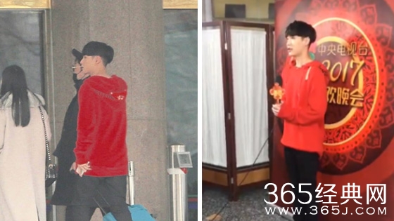 2017央视鸡年春晚张艺兴会上台吗 春晚彩排张艺兴一身红衣惊喜亮相