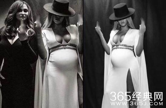 碧昂斯挺孕肚比不雅手势是什么意思 碧昂斯是对格莱美评审有意见吗