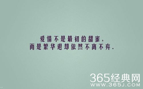 真正的爱，只有平等和尊严