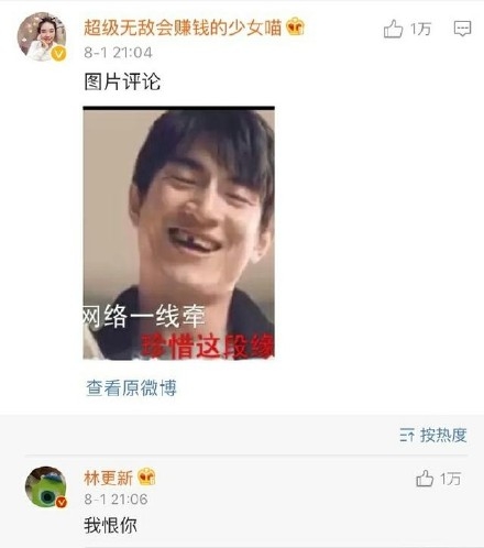 恨遍天下人的娱乐圈男明星是什么梗 林更新为什么被称为恨遍天下人的娱乐圈男明星