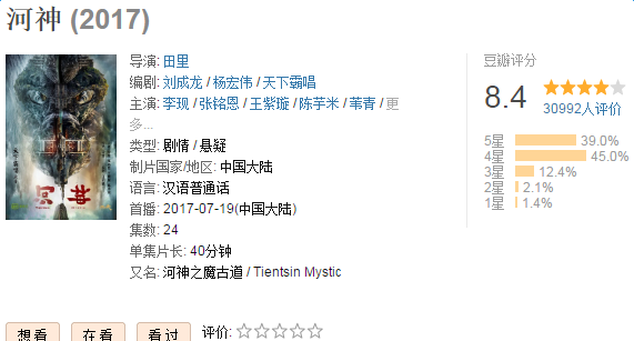 2017高分国产电视剧盘点 2017年豆瓣8分以上的国产电视剧有哪些