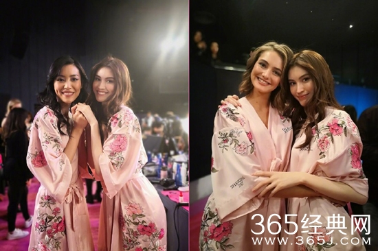 何穗与超模们合影照片曝光 何穗为什么那么白