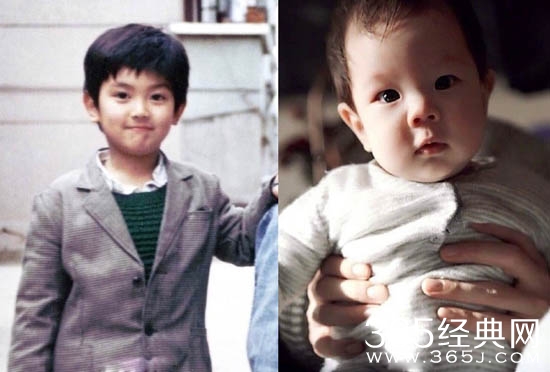 杜江童年照曝光 杜江童年照和嗯哼对比照片