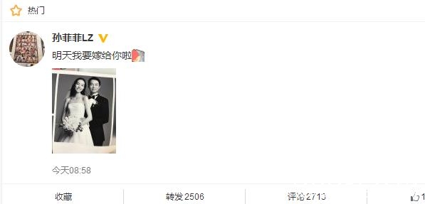 超模孙菲菲宣布结婚  超模孙菲菲个人资料介绍