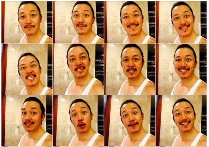 潘粤明晒虐脸自拍是什么意思 潘粤明晒虐脸自拍什么样