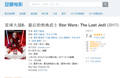 【侃侃殿影】第四十七期：上映三周，位列2017全球票房前十。来华却不敌前任，网友给出了答案!