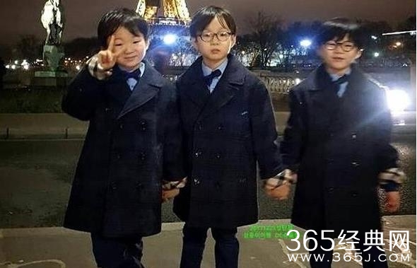 宋家三胞胎近照曝光 宋家三胞胎现在长什么样了