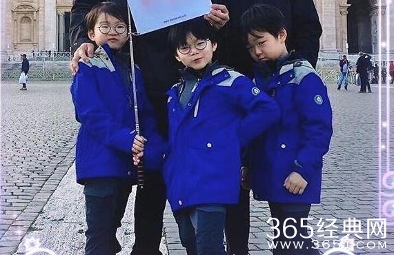 宋家三胞胎近照曝光 宋家三胞胎现在长什么样了