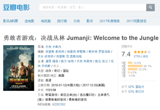 【侃侃殿影】第五十二期：前任3下马，章子怡无问西东为何卖不过好莱坞电影勇敢者游戏？