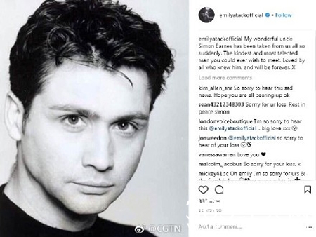 天线宝宝丁丁扮演者去世 西蒙·谢尔顿巴恩斯得了什么病怎么死的