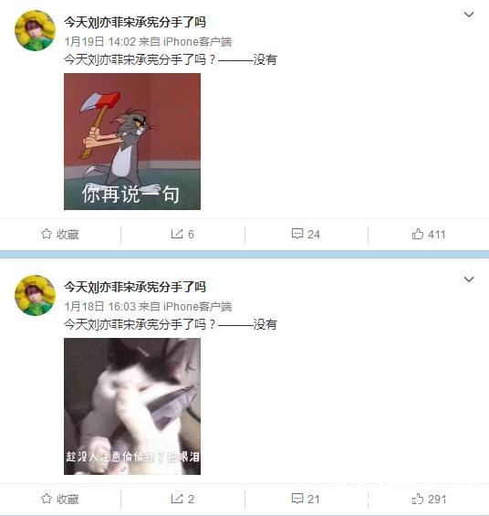 今天刘亦菲宋承宪分手了吗是什么梗