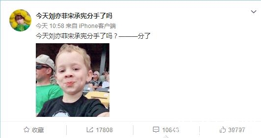 今天刘亦菲宋承宪分手了吗是什么梗