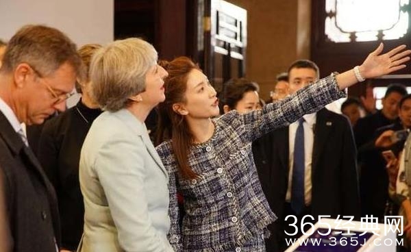 江疏影凭什么可以接待英国首相 江疏影家世背景大起底