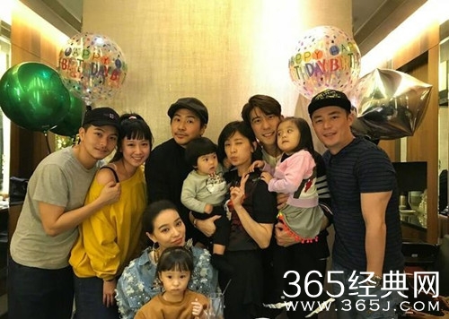 修杰楷生日聚会照，霍建华胖到粉丝不敢认
