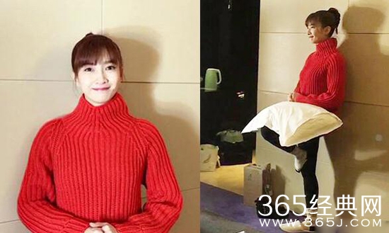 江疏影枕头打光，网友直呼可爱