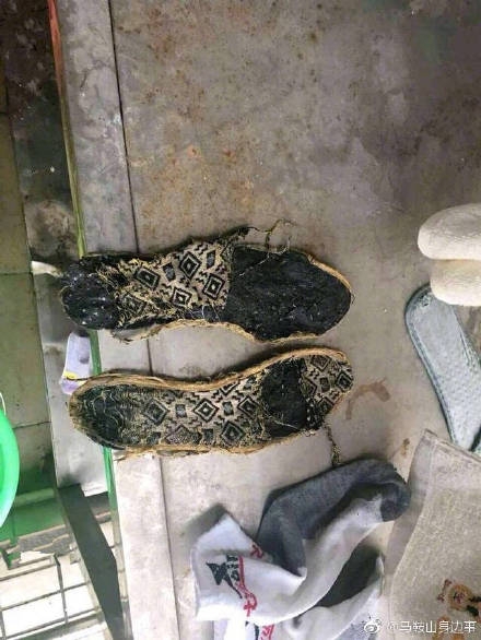 一双鞋硬生生穿成了鞋垫是什么梗