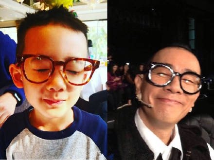 Jasper戴眼镜神似陈小春，应采儿：两个冬瓜