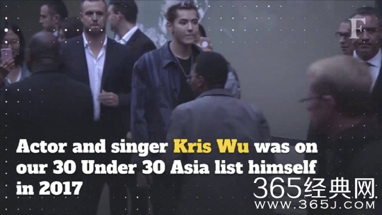 吴亦凡担任福布斯评委，网友：青年的榜样