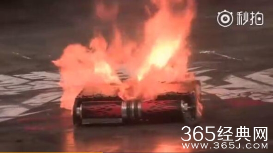 机器人争霸录制现场起火是怎么回事 为什么失火