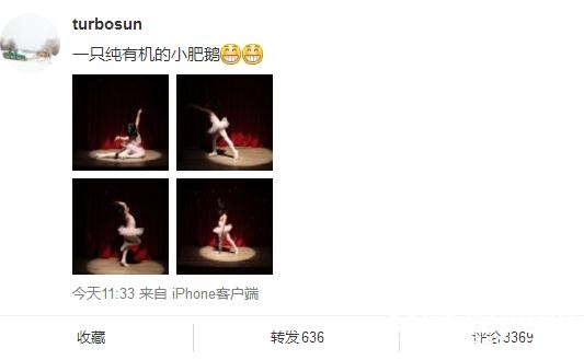 孙俪晒小花妹妹芭蕾舞照，邓超：放过女儿