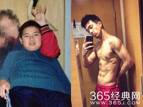 李现晒童年旧照，胖出双下巴与现在判若两人