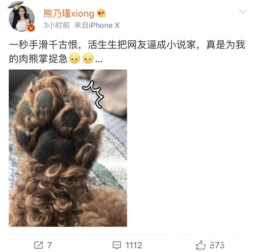 熊乃瑾回应点赞一事，可网友并不买账