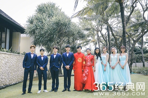 付辛博颖儿接亲现场曝光，婚礼即将开始