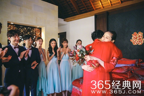 付辛博颖儿接亲现场曝光，婚礼即将开始