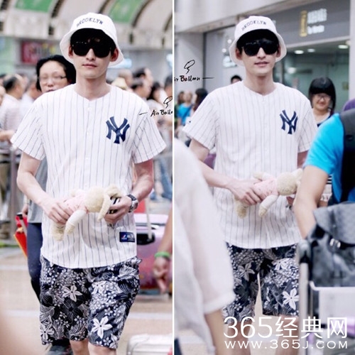 张翰示爱花裤衩，网友：是真爱呀！