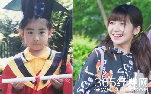 101小姐姐童年照曝光，有人撞脸杨幂
