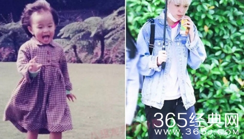 101小姐姐童年照曝光，有人撞脸杨幂