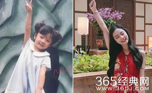 101小姐姐童年照曝光，有人撞脸杨幂