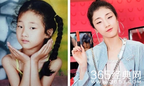 101小姐姐童年照曝光，有人撞脸杨幂