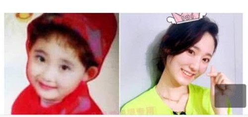 101小姐姐童年照曝光，有人撞脸杨幂